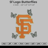 SF Logo Butterflies
