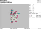 Silveon Embroidery File 6 sizes