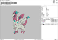 Silveon Embroidery File 6 sizes