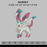 Silveon Embroidery File 6 sizes