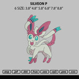 Silveon Embroidery File 6 sizes