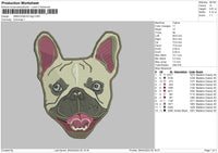 Smackables Dog Embroidery File 6 sizes