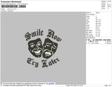 Smile Now Embroidery