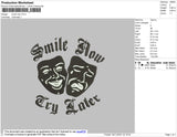 Smile Now Embroidery