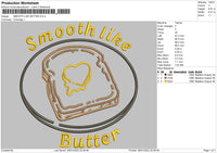 Smooth Like Butter Embroidery
