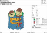 Snakes Ice Embroidery
