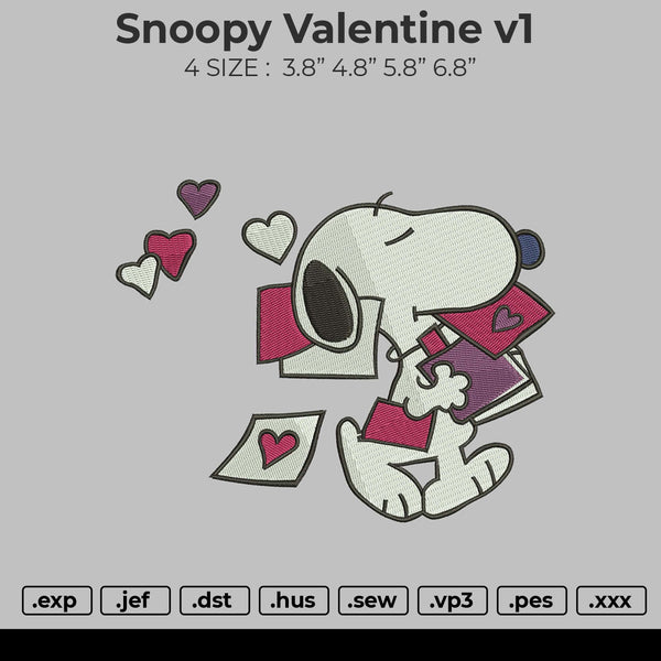 Snoopy Valentine V1