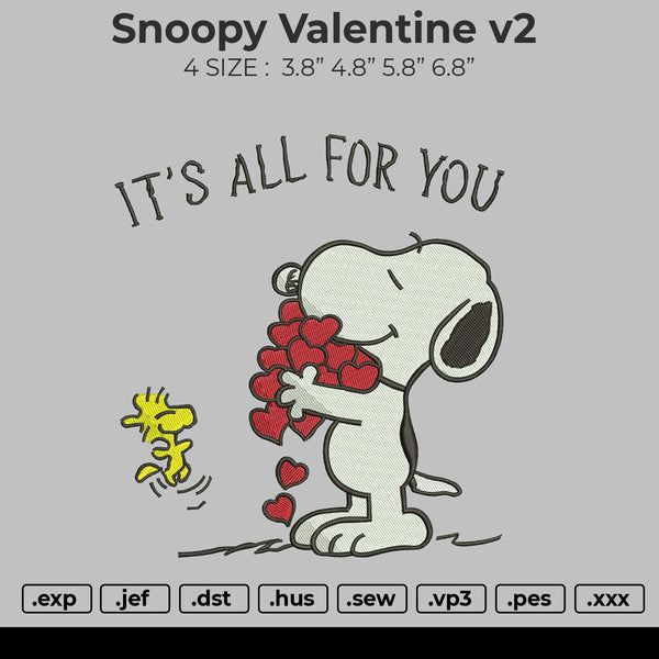 Snoopy Valentine V2