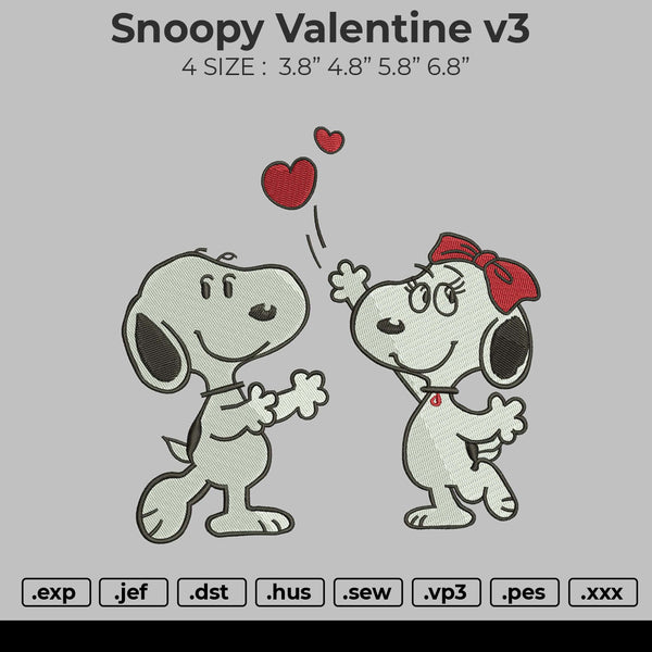 Snoopy Valentine V3