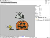 Snoopy Pumpkin V2 Embroidery