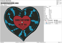 Song That Remind Embroidery