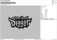 Son Uva Digger Embroidery