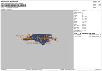 Southern Key Embroidery File 9 sizes