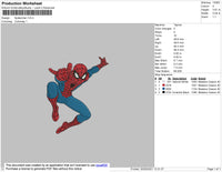 Spiderman Embroidery