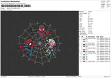 Spidey Friends Embroidery File 6 sizes