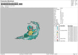 Squirtle On Wave