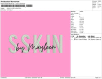 SSKIN BY MAYLEEN Embroidery