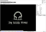 STAY BLESSED RECORDS Embroidery