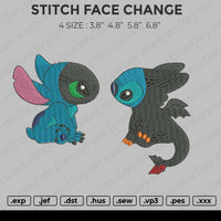 Stitch Face Change Embroidery