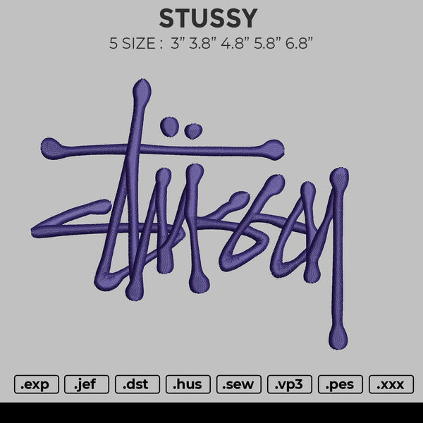 STUSSY Embroidery