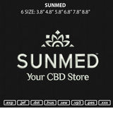 Sunmed Embroidery File 6 sizes
