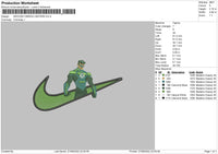 Swoosh Green Lantern