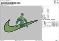 Swoosh Green Lantern