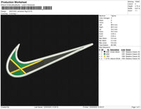 SWOOSH Jamaican flag