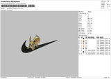 Swoosh Pikachu V5 Embroidery