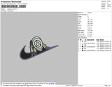 Swoosh 05 Anime Embroidery