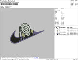 Swoosh 05 Anime Embroidery
