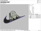 Swoosh 05 Anime Embroidery