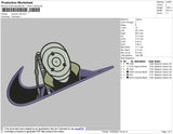 Swoosh 05 Anime Embroidery