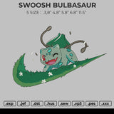 Swoosh Bulbasaur Embroidery