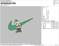 Swoosh Homer Embroidery
