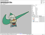 Swoosh Homer Embroidery