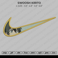 Swoosh Kirito Embroidery