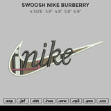 Swoosh Nike Burbery
