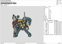 Pilgrim S Embroidery File 6 sizes