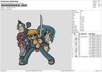 Pilgrim S Embroidery File 6 sizes