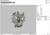 Stay Crazy Embroidery