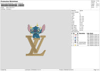 Stitch 2704 Embroidery File 6 sizes