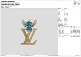 Stitch 2704 Embroidery File 6 sizes