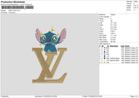 Stitch 2704 Embroidery File 6 sizes