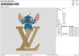 Stitch 2704 Embroidery File 6 sizes