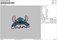 Ohana Embroidery File 6 sizes