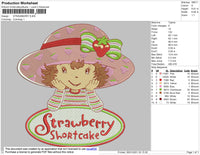 strawberry  Embroidery