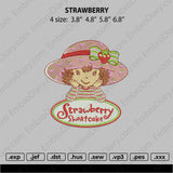 strawberry  Embroidery