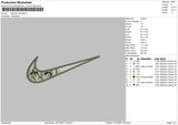 Swoosh Elizabeth Embroidery