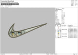 Swoosh Elizabeth Embroidery
